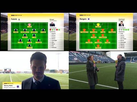 BBC Sportscene Highlights & Analysis | Falkirk 3-6 Rangers