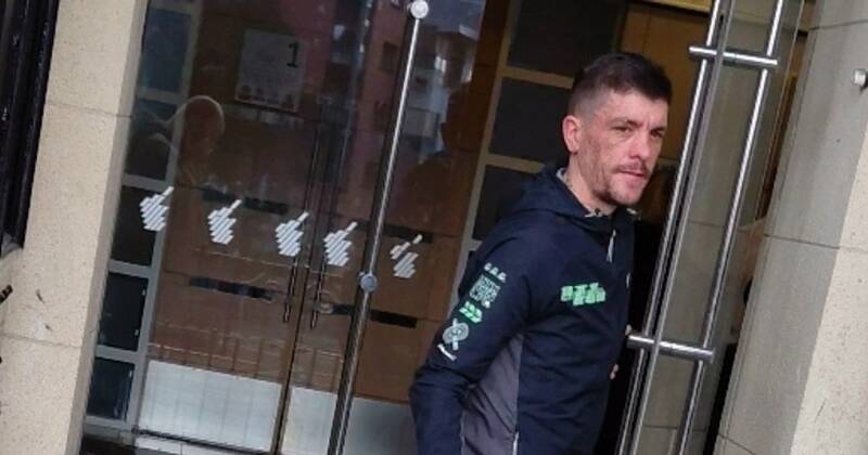 Celtic fan banned from matches after being caught with pyro at Tannadice Park