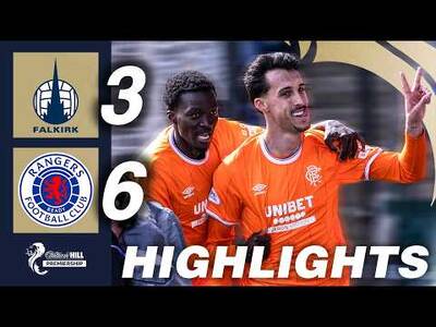 Falkirk 3-6 Rangers | HIGHLIGHTS | William Hill Premiership