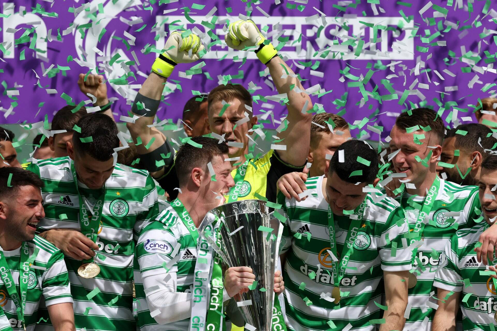 Celtic’s post-split results, final league position and points total since 2020
