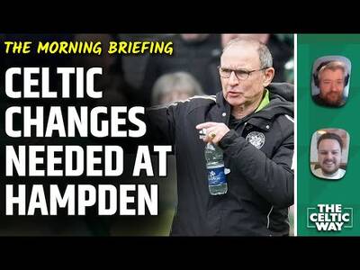 Celtic XI Needs Refresh at Hampden | Refereeing Summit & VAR Debate