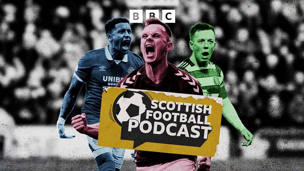 How do fans view the Scottish title race?