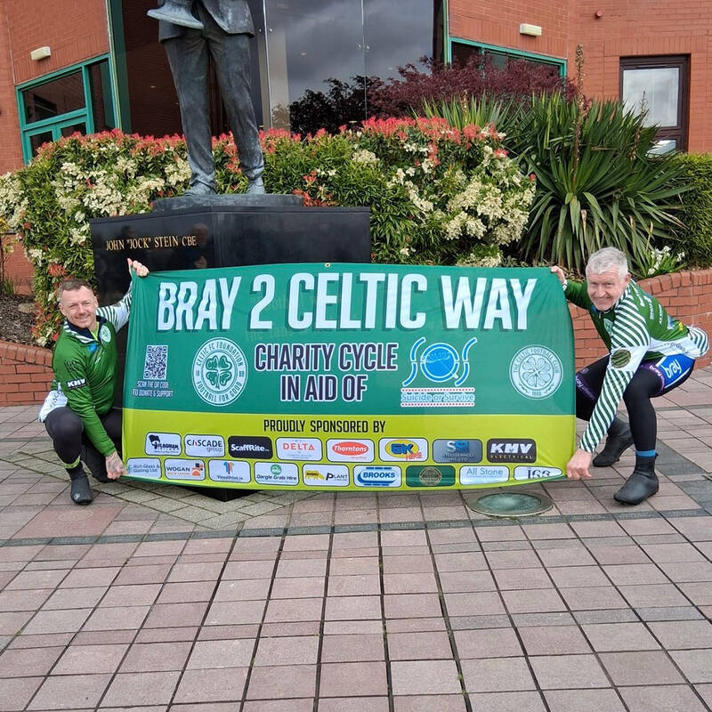 Supporters Complete ‘Bray 2 the Celtic Way’ Charity Cycle
