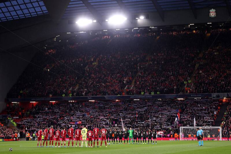 Celtic banner spotted in PSG end at Champions League win over Liverpool