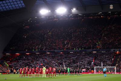 Celtic banner spotted in PSG end at Champions League win over Liverpool