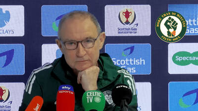 Scottish Cup Semi-Final Build Up / Martin O’Neill & Auston Trusty Media Conference