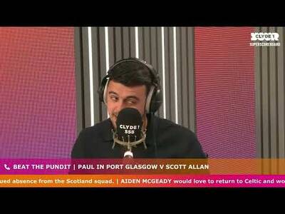 Beat the Pundit | Paul in Port Glasgow V Scott Allan