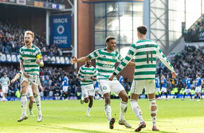 The Ibrox rebuild is as big as Celtic’s. This title really is for all the marbles.