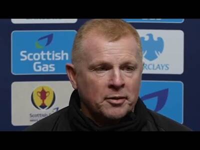 Neil Lennon Reacts To Potentially Facing Celtic & Martin O’Neill In Scottish Cup Final
