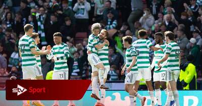Celtic score four goals in six minutes of extra time to book Scottish Cup final place