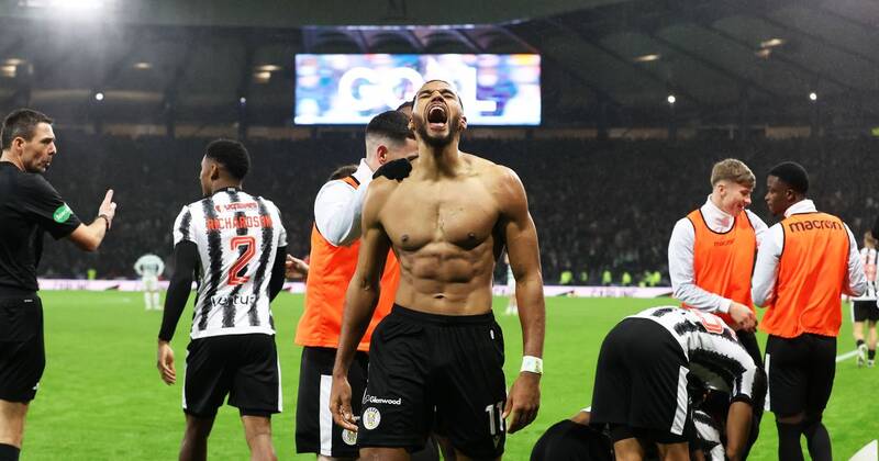 Jonah Ayunga has found a home with St Mirren as striker lifts lid on wild League Cup celebrations