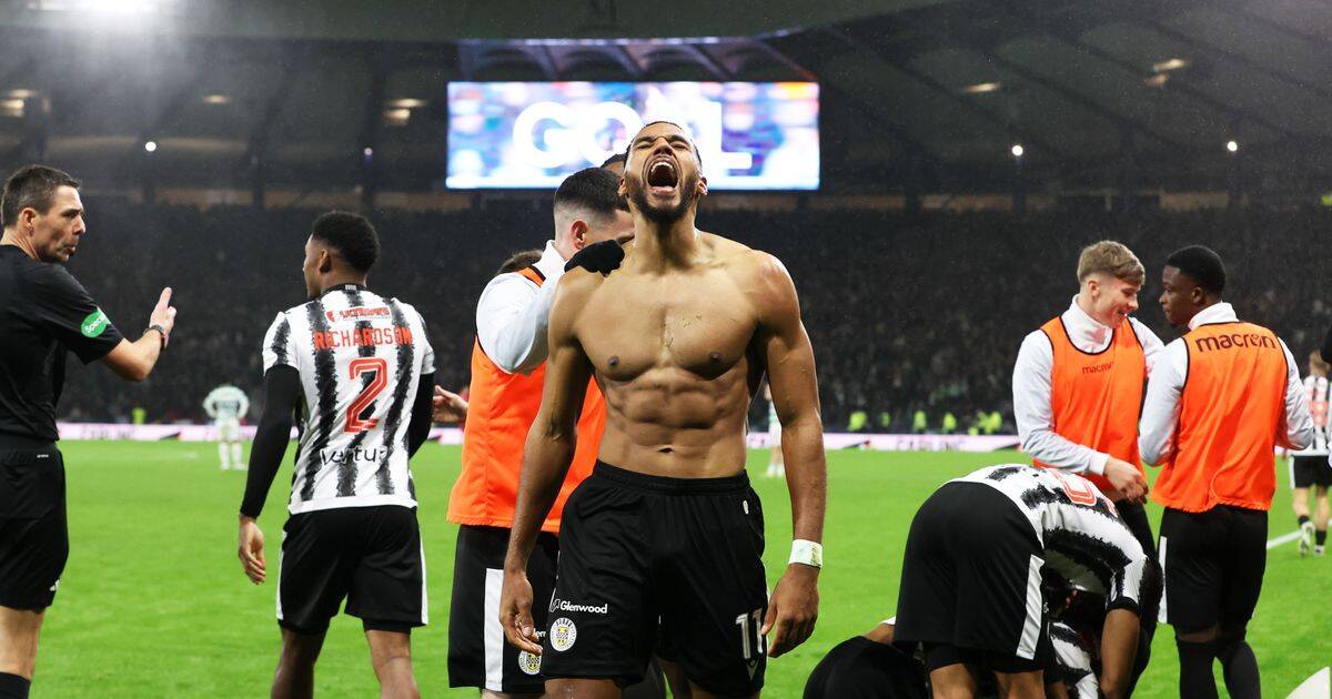 Jonah Ayunga has found a home with St Mirren as striker lifts lid on wild League Cup celebrations