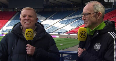 Martin O’Neill gives away Neil Lennon secret as Celtic boss has Dunfermline gaffer begging for silence