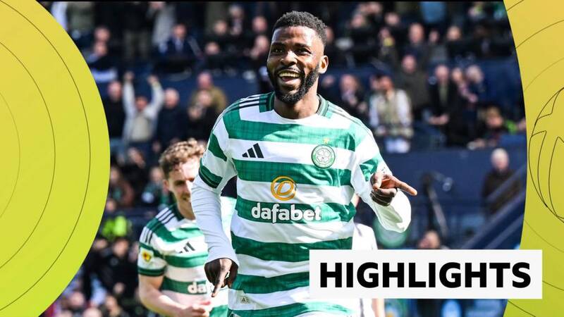 Watch: Celtic put six past St Mirren to reach final