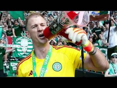 HAPPY BIRTHDAY JOE HART! / JOE TALKING ABOUT THE GREEN BRIGADE #celticfc #greenbrigade #joehart