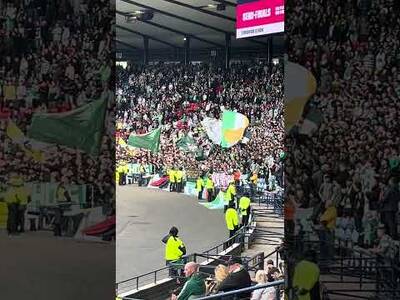 Atmosphere building #hampden #celticfc #celticfans