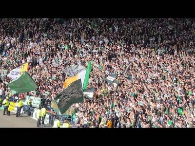 WOW Celtic 6-2 St Mirren Atmosphere Highlights & Goals | Scottish Cup Semi Final