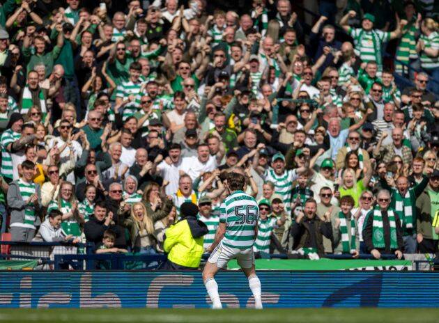 “When I saw it hit the net, I was delighted,” Anthony Ralston