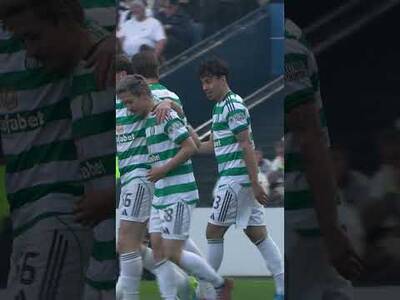 Daizen with yesterday’s opener ⚡️#CELSTM | #ScottishCup | #CelticFC🍀