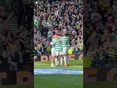 🇳🇬 Kelechi with his first in extra time! #CELSTM | #ScottishCup | #CelticFC🍀