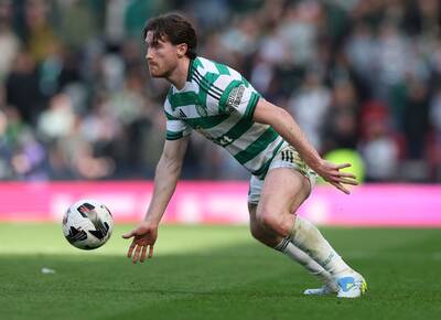 Jim Goodwin makes Anthony Ralston point clear after Celtic criticism this season