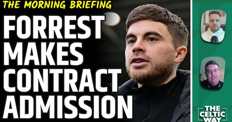 James Forrest performances speak for themselves after Celtic contract admission