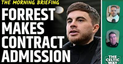 James Forrest performances speak for themselves after Celtic contract admission