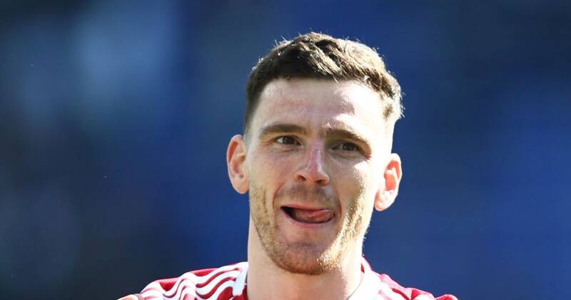 Andy Robertson starts new career amid feverish transfer claims as Liverpool icon joins Ballon d’Or winner