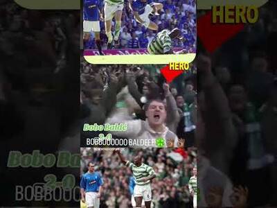 BOBO IS GOING GET YOU!!! #BOBOBALDE #celticfc #glasgowderby #Rangers #oldfirm