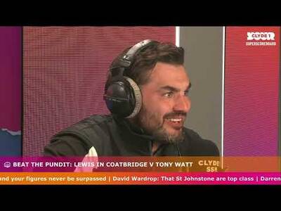 Beat the Pundit | Lewis in Coatbridge V Tony Watt