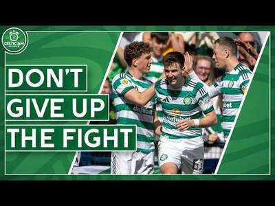 Ultras Deliver Perfect Message For Title Run-In | Joe Hart on Ibrox Visit & Saracchi Claim