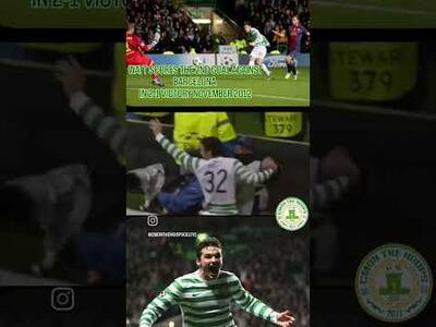 @32watto throwback Thursday 💚🍀 Beating Barca #Celticfc #uefachampionsleague⚽️