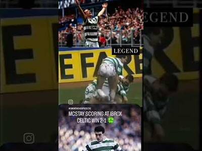 Ohhh the Maestro! #paulmcstay #Celticfc #80sfootball