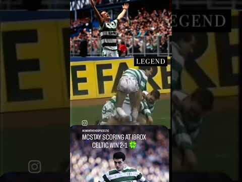 Ohhh the Maestro! #paulmcstay #Celticfc #80sfootball