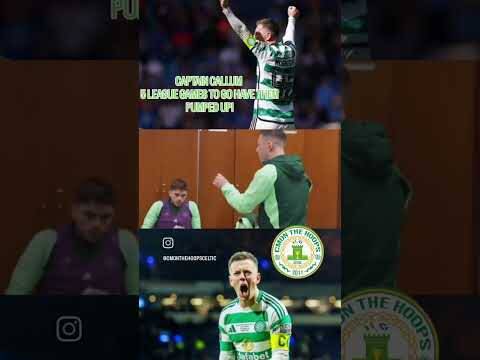We need more of this Callum 🍀💚 #callummcgregor #celticfc #titlerace