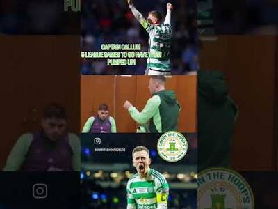 We need more of this Callum 🍀💚 #callummcgregor #celticfc #titlerace