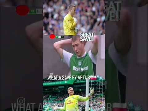 What a save by Artur!#arturboruc #celtic #hibs