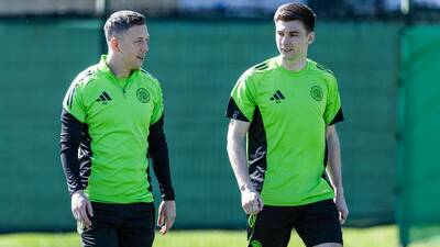 Training Gallery: Celtic v Falkirk