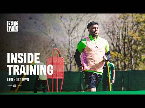🏃‍♂️Inside Training | Lennoxtown | The Bhoys train in the sunshine!🌞 (24/04/26)