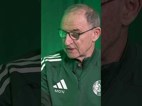 🗣️ Martin O’Neill reacts to Liam Scales’ contract extension#Scales2030 | #CelticFC🍀