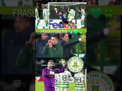 FRASER FORSTER VS SAVE! CELTIC WON THAT NIGHT 💚🍀 2019 #uefaeuropaleague #celticfc