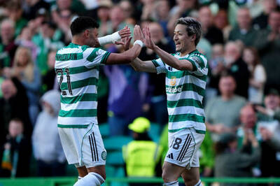 Celtic prevail to move level on points with Hearts at top of table