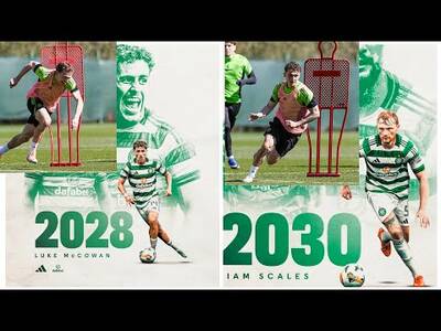 Celtic Team News! Johnston & Osmand Available for Tomorrow / Scales & Mcowan New Deals