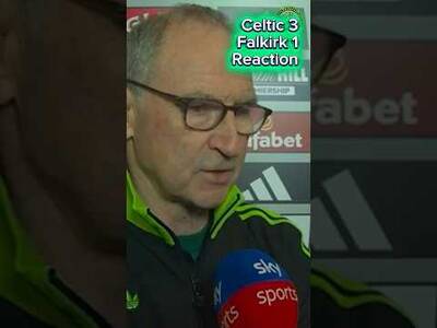 Martin O’Neill reaction to Celtic 3-1 Falkirk
