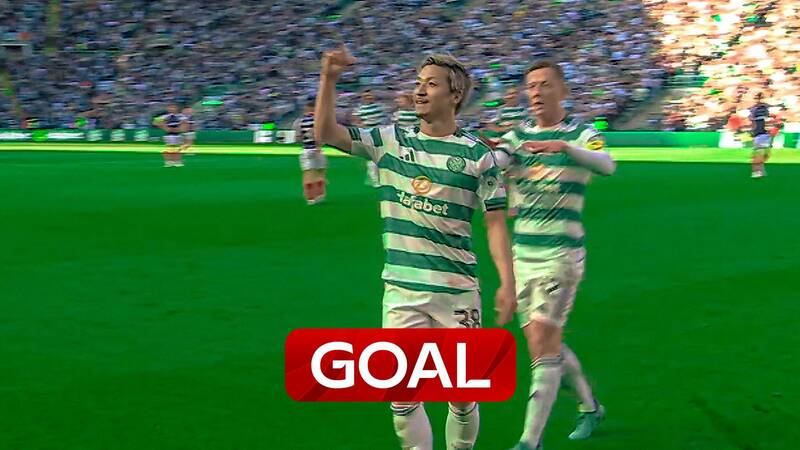 Maeda pounces with stunning press-and-finish to put Celtic ahead!