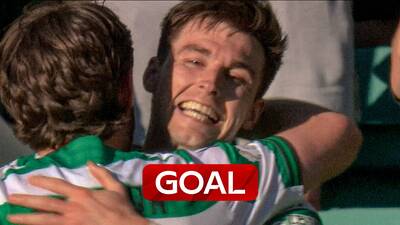 What a hit! Tierney blasts home to double Celtic lead!
