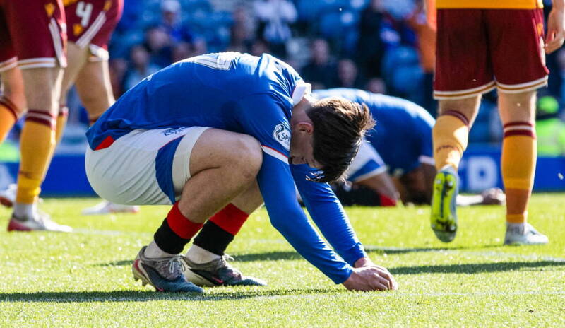 Fear and loathing at Ibrox: The fat lady clears her throat as the boos ring out.