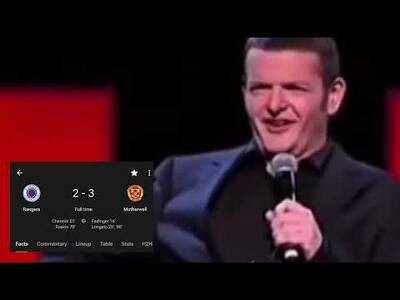 That’s Some Result for the Well!3-2 Victory at Ibrox!