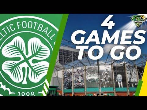 Celtic stay second with only