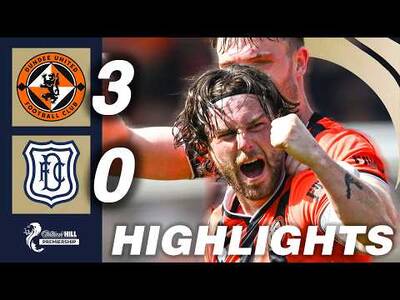 Dundee United 3-0 Dundee | HIGHLIGHTS | William Hill Premiership